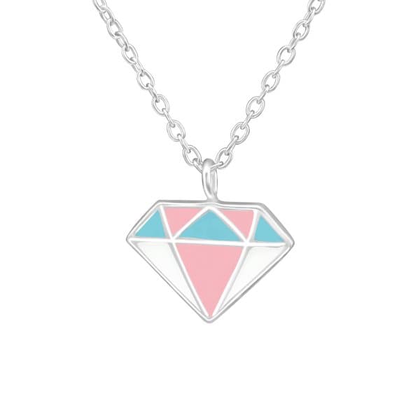 Diamant - Stříbrný řetízek 