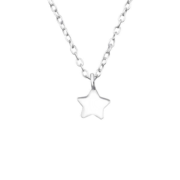 Hvězda - Stříbrný řetízek 45 cm