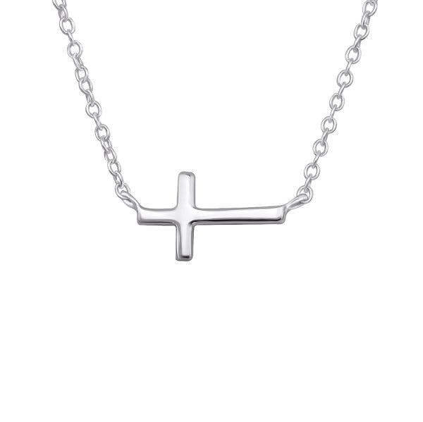 Stříbrný náhrdelník Kříž 